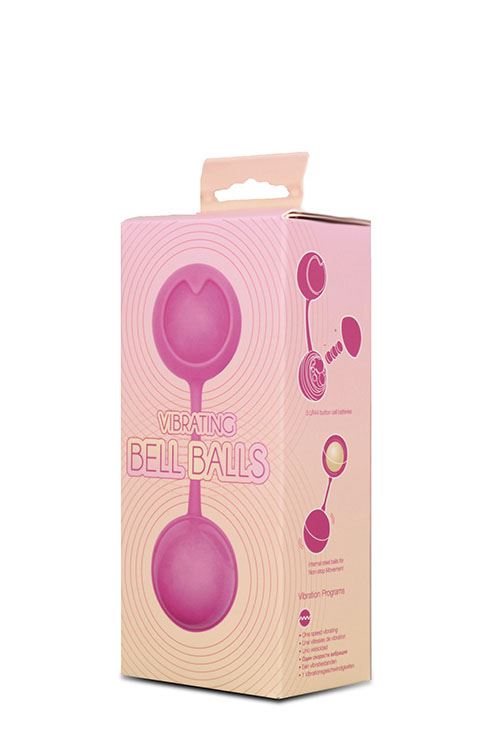 Vibrating Bell Ball SILICONE PINK