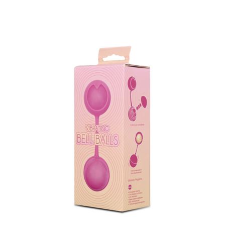 Vibrating Bell Ball SILICONE PINK