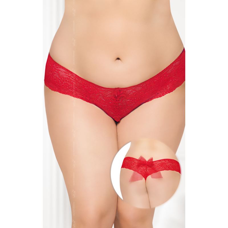 G-string 2436 - Plus Size XL - RED
