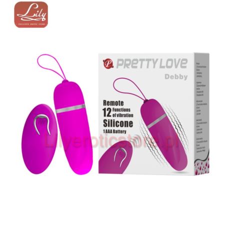 Pretty Love Debby Remote Egg Pink