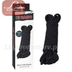 Mini Silk Rope Cotton 10M Black