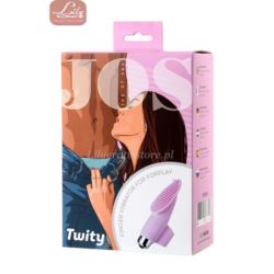 JOS 782006 Finger vibro Sleeve TWITY silicone pink