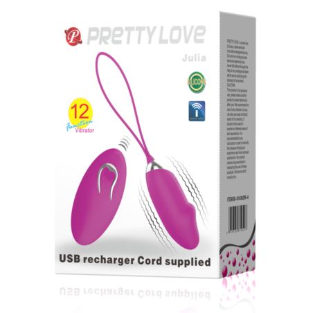 Pretty Love Julia Vibrating Bullet Pink USB